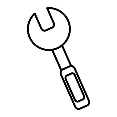 çizgi anahtarı ekipman sanayi servisi onarım vektör çizim