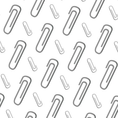 Kağıt arka plan vektör çizim aracına metal klipleri