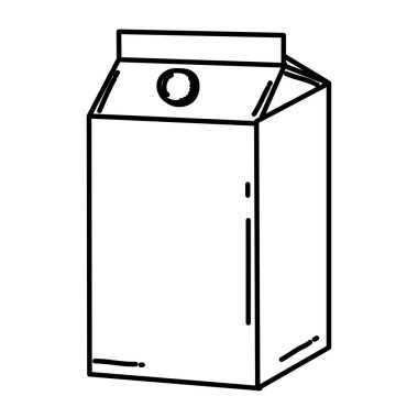 satır güzellik kutusu stil paket dekorasyon vektör çizim