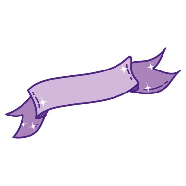 olay şerit nesne tasarım dekorasyon vektör çizim