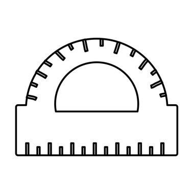 Satır konveyör cetvel eğitim okul kap vektör çizim