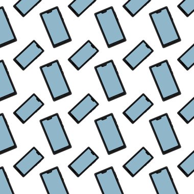 renk elektronik smartphone ekran teknolojisi arka plan vektör çizim