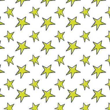 gökyüzü arka plan vektör çizim sanat parlak yıldız