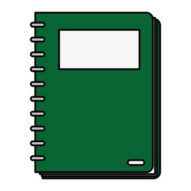 renk defter çalışma metin Not tasarım vektör çizim