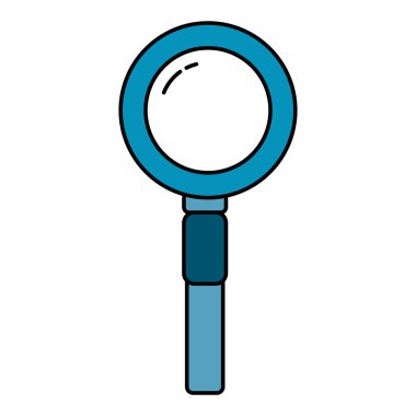 renk Büyüteç aracı zoon ve arama vektör çizim için