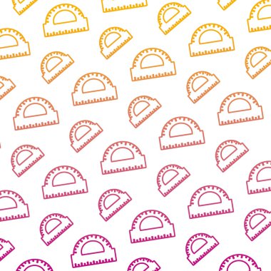 bozulmuş satır konveyör cetvel okul kap arka plan vektör çizim