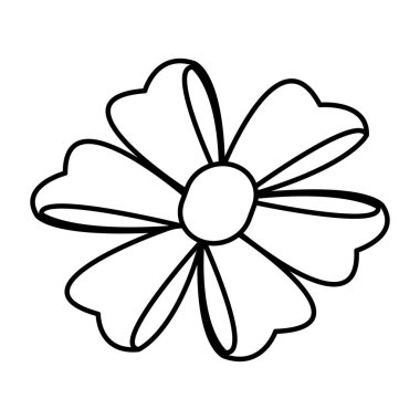 satır güzel şerit yay dekorasyon aksesuar vektör çizim