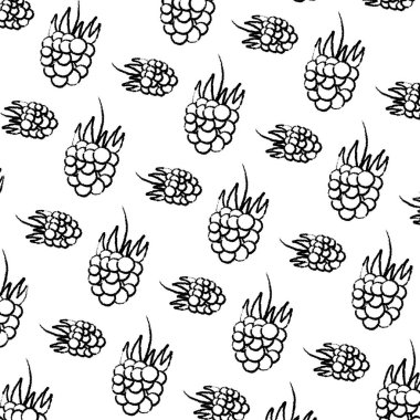 Grunge lezzetli üzüm taze meyve arka plan vektör çizim