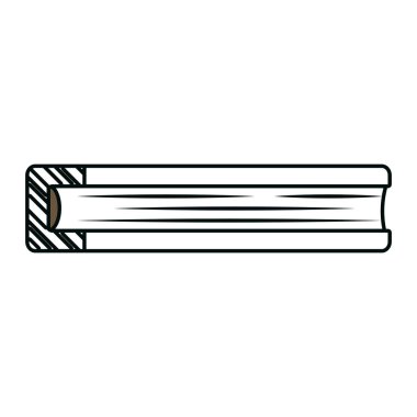 çizgi çalışması yakın kitabı eğitim aracı vektör çizim