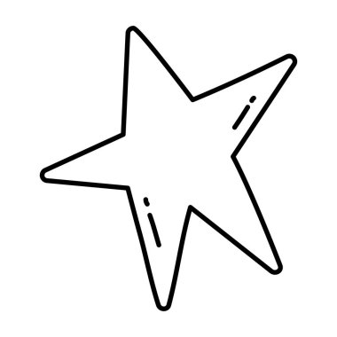 parlak gökyüzü sanat stil vektör çizim starin satır