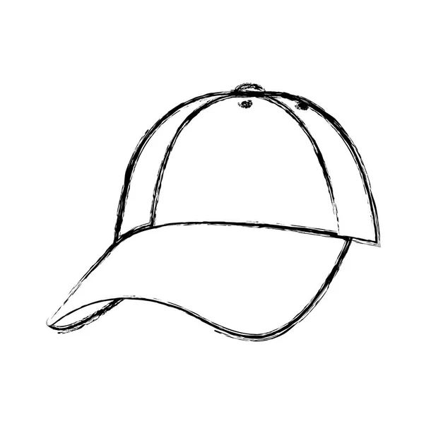 格格帽休闲纺织风格的附件矢量插图 — 图库矢量图片