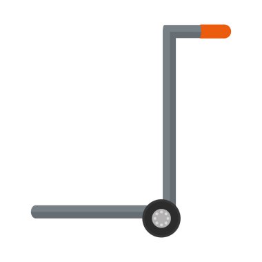 platform yük arabaları teslimat ulaşım vektör çizim nakliye