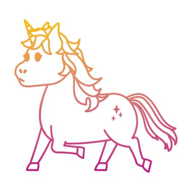 yıldız dövme tasarım vektör çizim olan bozulmuş satır sevimli at