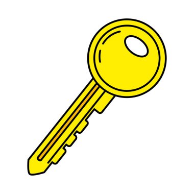 renk anahtar güvenlik açık erişim vektör çizim nesnesine