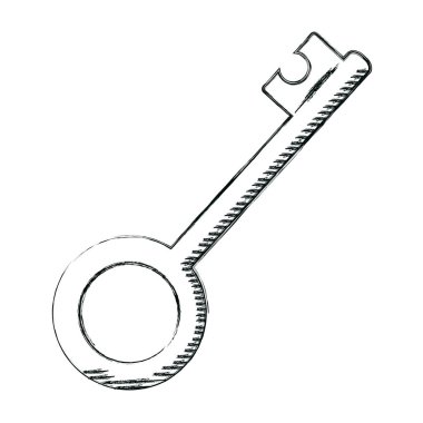 gizli güvenlik simge vektör çizim grunge anahtar erişimi