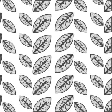 gri tonlamalı sanal gerçeklik devreleri aygıt arka plan vektör çizim ile yaprakları