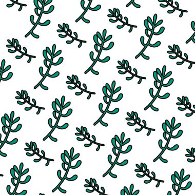 renk doğa dalları egzotik bırakır arka plan vektör çizim