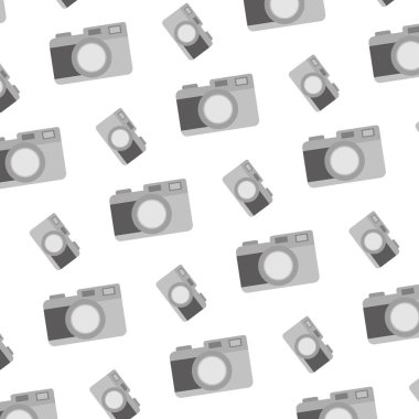 dijital fotoğraf makinesi elektronik nesne arka plan vektör çizim