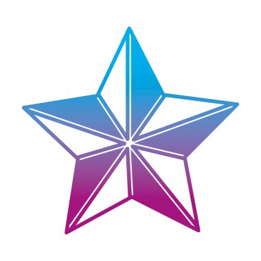 bozulmuş satır parlak yıldız sanat sembol stil vektör çizim