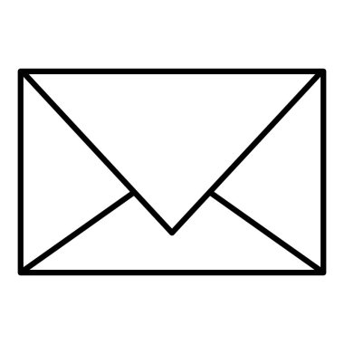 satır e-posta iletisi mektup metin stili vektör çizim