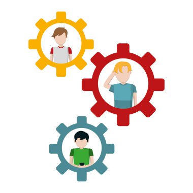 Araç vites smartphone app vektör çizim çocuk çocuklar