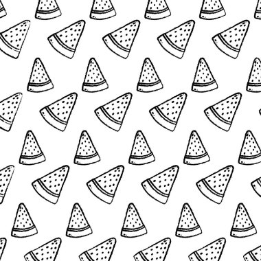 Grunge lezzetli karpuz meyve vitamini arka plan vektör çizim