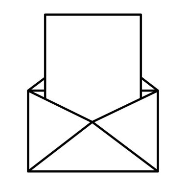 satır e-posta iletisi belge metin bilgi vektör çizim ile