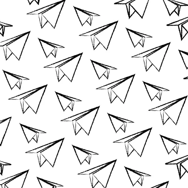 Grunge Plano Papel Origami Design Fundo Vetor Ilustração — Vetor de Stock