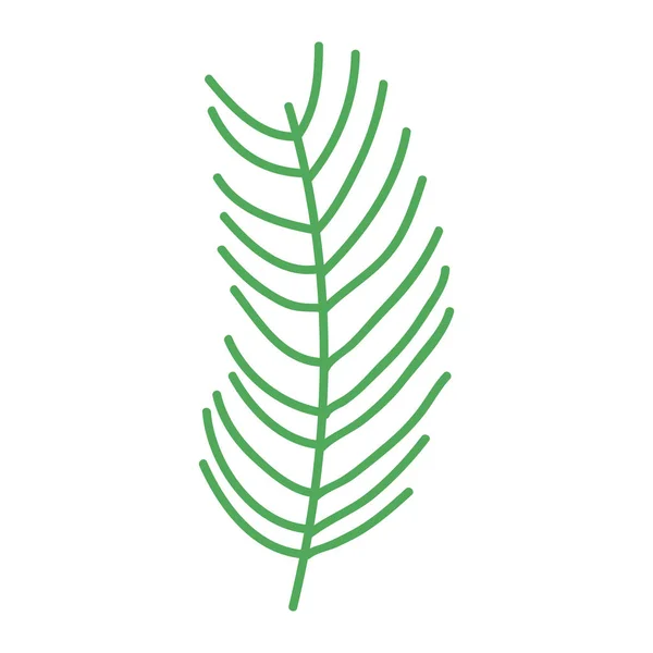 自然分支叶子植物样式向量例证 — 图库矢量图片