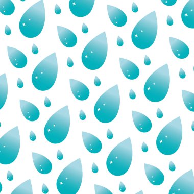 güzel su damla koruma arka plan vektör çizim