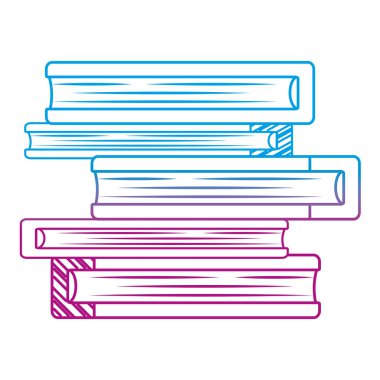 bozulmuş satırı çalışma kitapları eğitim okul bilgi vektör çizim