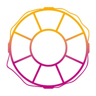 bozulmuş satır eğlenceli sümer float su tasarlamak vektör için