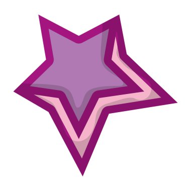 parlak yıldız pop sanat tasarlamak vektör