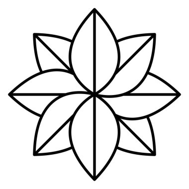 satır doğa tropik bitkiler stil vektör çizim bırakır.