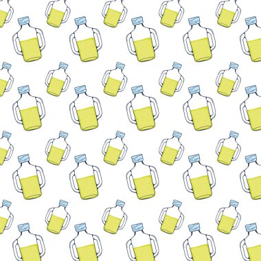 mason arka plan vektör çizim beslenmesinde sağlıklı meyve suları