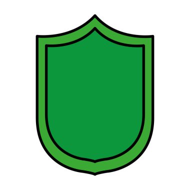 renk güvenlik kalkanı koruma web erişim vektör çizim