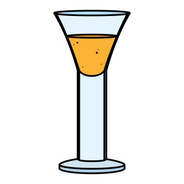 renk blanco tekila cam içki içecek vektör çizim