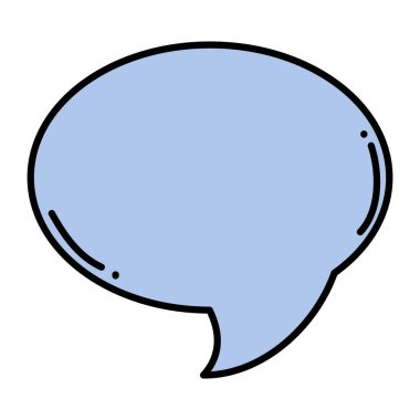 renk sohbet kabarcık metin iletisi bilgi vektör çizim