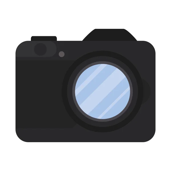 Digitale Kamera Elektronische Ausrüstung Technologie Vektor Illustration — Stockvektor