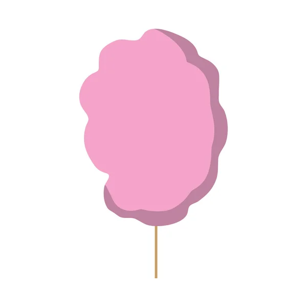 Sucré Sucré Bonbons Fil Dentaire Snack Vecteur Illustration — Image vectorielle