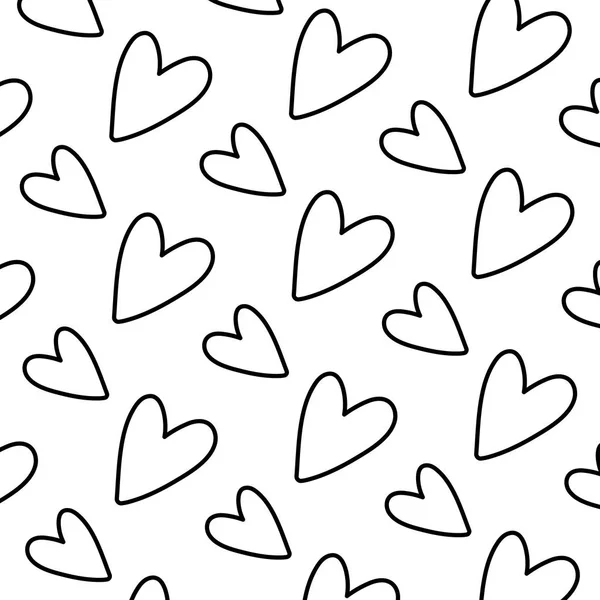 Γραμμή Ομορφιά Καρδιά Σχήμα Τέχνης Φόντο Διανυσματικά Εικονογράφηση — Διανυσματικό Αρχείο