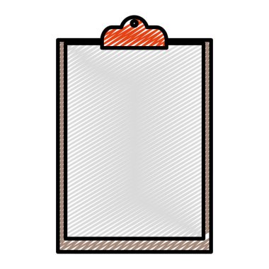 Pano onay listesi office belge vektör çizim doodle