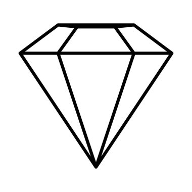 satır lüks elmas taş aksesuar vektör çizim moda