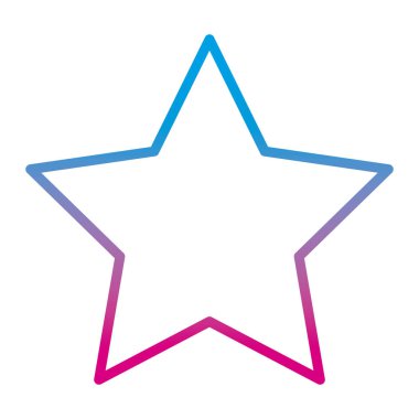 bozulmuş hat sanat yıldız stil grafik trendy vektör çizim