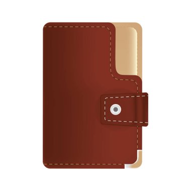 zarif cüzdan nesne para vektör çizim kaydetmek için