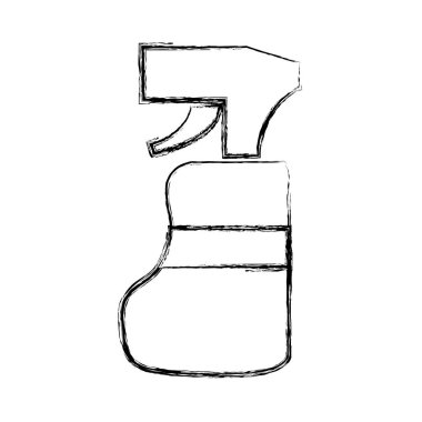 ev vektör çizim temizlemek için şekil deterjan sıvı plastik şişe sprey