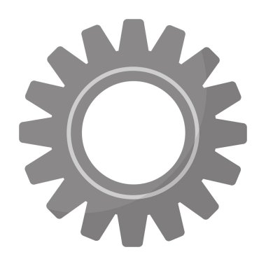 Sanayi dişli mühendislik makine işlemi vektör çizim