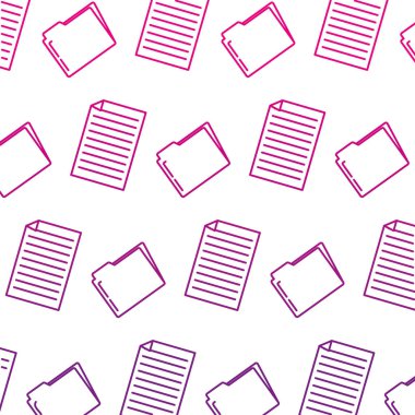 Kağıt arka plan vektör çizim bozulmuş satır klasör dosya ve belge