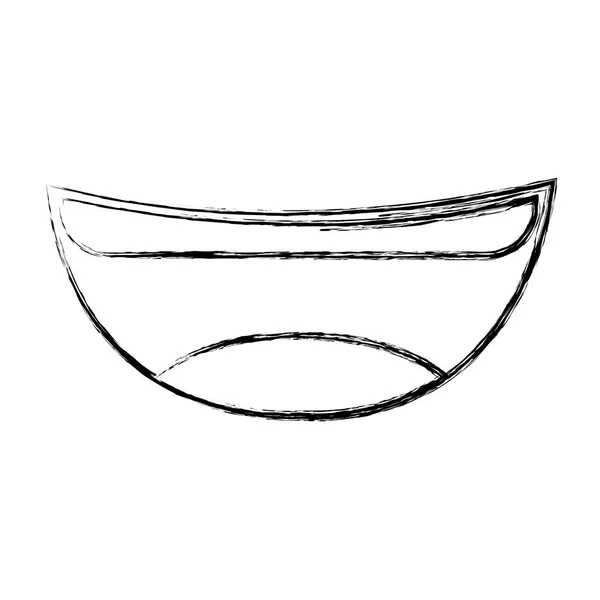 Скрежещущий Милый Рот Язычком Векторной Иллюстрацией Зубов — стоковый вектор