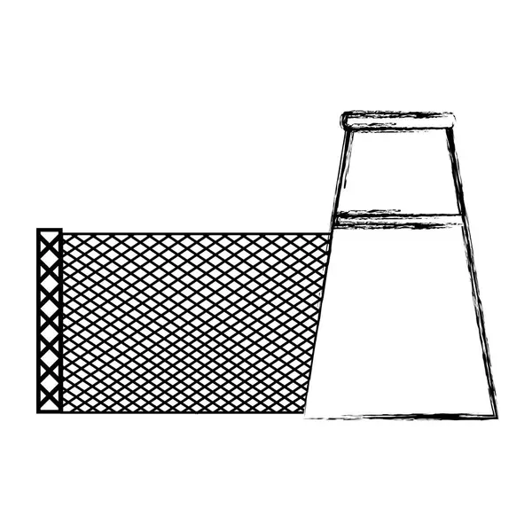 Illustrazione Vettoriale Dell Impianto Dell Ingegnere Meccanico Dell Industria Del — Vettoriale Stock